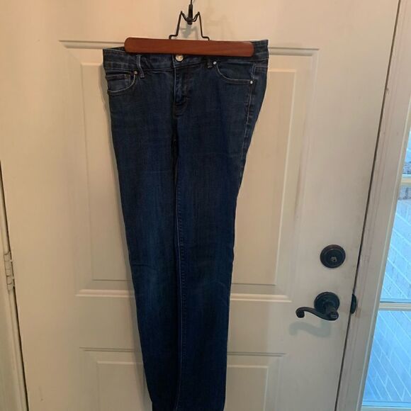 White House Black Market The Slim Jeans size 0 - Picture 7 of 9